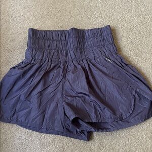 Free people movement  blue High-Waisted Athletic Shorts xs excellent condition
